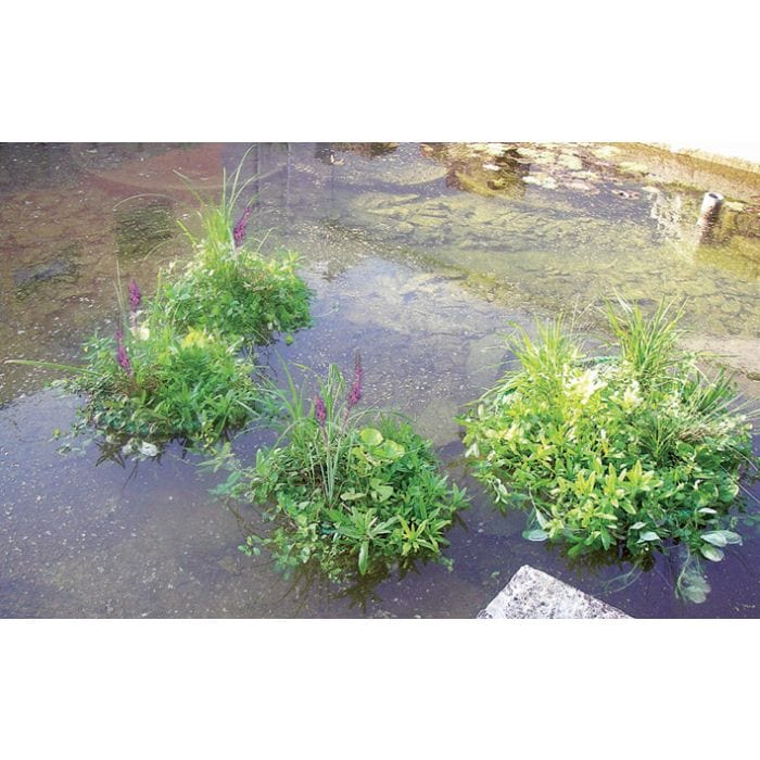 Aquaforte PVC Île de plantes flot triangle 111x111x153 8717605078939 SG384