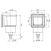 Aquaforte Skimmers Mini skimmer sans injecteur - AquaForte 8420382350036 6824