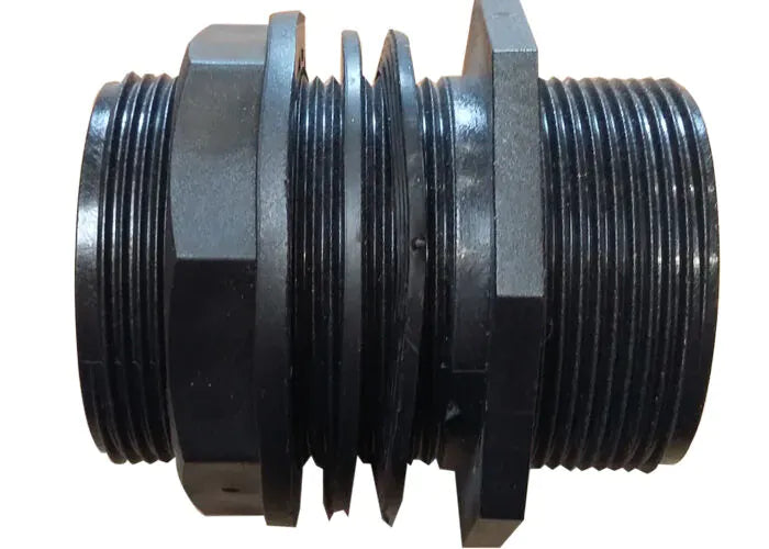 Aquaforte Passe-paroi Passage de paroi avec filetage - À filet - Idéal pour cuve