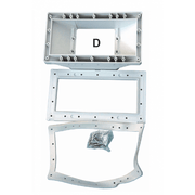 Aquaforte Skimmers Skimmer blanc la bouche grande - AquaForte 8717605083643 SB262