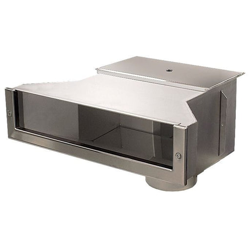 Aquaforte Skimmers Skimmer inox haute ligne d'eau Ø160 mm - Skimmer gravitaire large ouverture 500 mm - Aquaforte 8432611905771 SB274