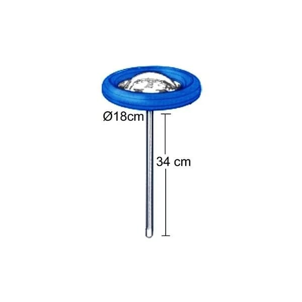 Aquaforte PVC Thermomètre flottant autor 18cm 8435283963735 58656