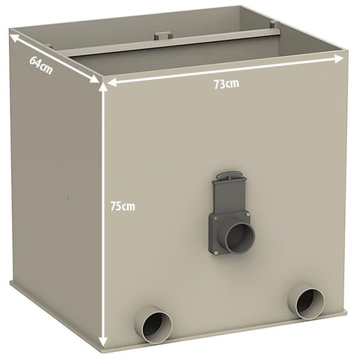 Aquaforte Filtres SIEVE UltraSieve Low XL 73 cm - Préfiltre à tamis haute capacité pour bassin - Aquaforte 8717605087559 SK200