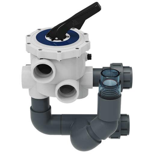 Aquaforte Pièces détachées filtres Vanne 6 voies 63 mm pour filtres à billes EB60 / EB100 / EB140 - Pièce détachée - Aquaforte 8717605121628 SK576