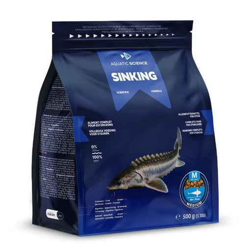 Aquatic Science Nourriture pour poisson d'ornement Aquatic Science Sinking Medium 0,5kg 5407012140253 ASSKM05