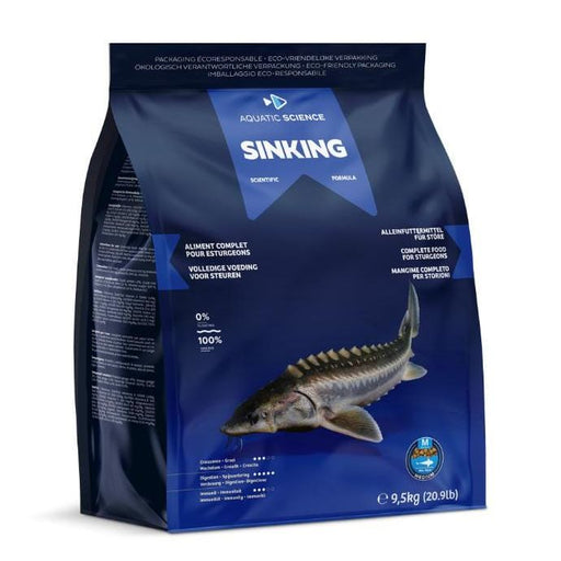 Aquatic Science Nourriture pour poisson d'ornement Aquatic Science Sinking Medium 9,5kg 5407012140284 ASSKM95