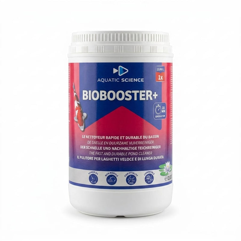 Aquatic Science Produits d'entretien Biobooster 12m³ Biobooster+ - Traitement anti-vase & algues filamenteuses pour bassin NEOBBP012B