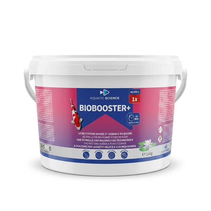 Aquatic Science Produits d'entretien Biobooster 40m³ Biobooster+ - Traitement anti-vase & algues filamenteuses pour bassin NEOBBP040B