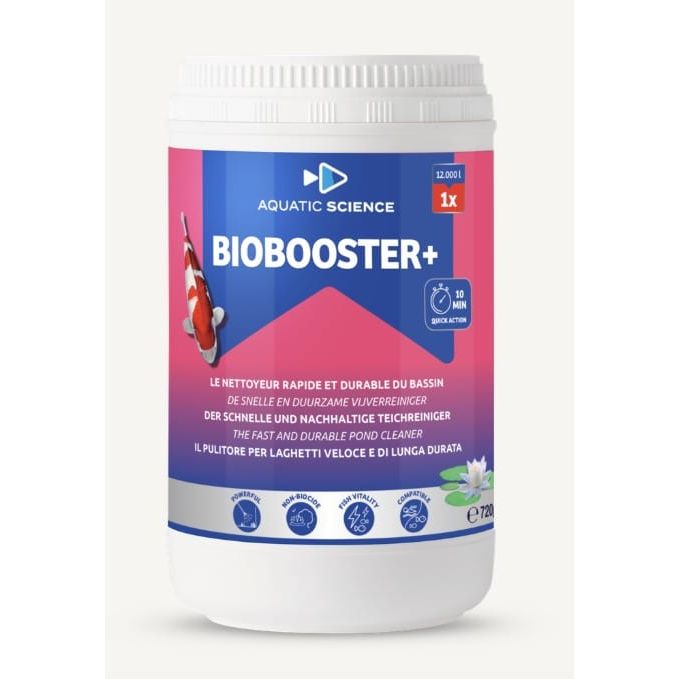 Aquatic Science Produits d'entretien Biobooster+ pour 12m³ - Le nettoyeur du bassin 5425009253588 NEOBBP012B