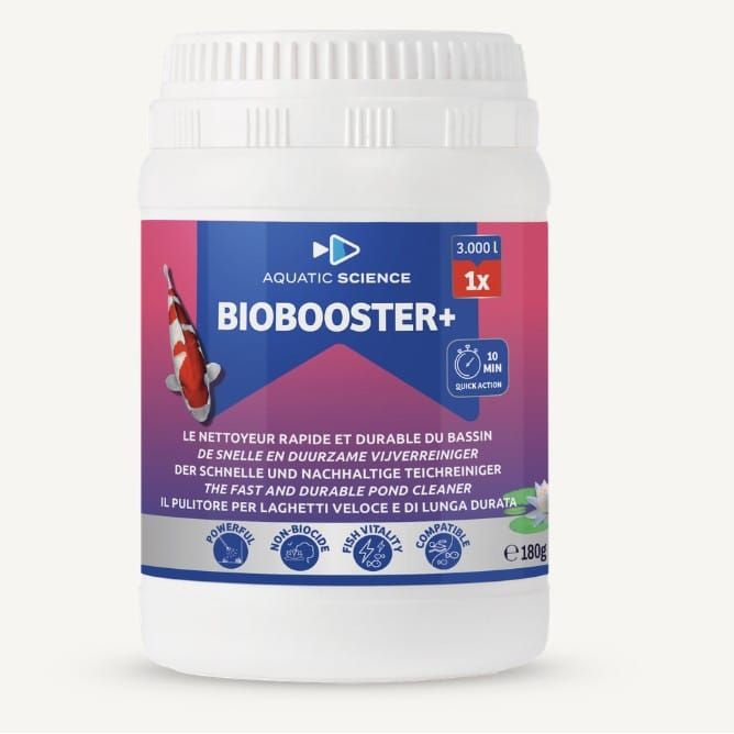 Biobooster plus pour algues filamenteuses et vase de bassin