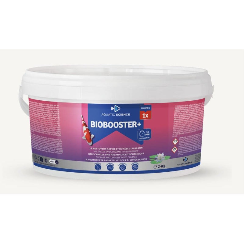 Aquatic Science Produits d'entretien Biobooster+ pour 40m³ - Le nettoyeur du bassin 5425030684153 NEOBBP040B