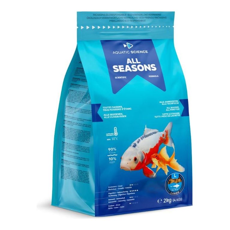 Nourriture pour poissons & carpes koïs de la marque Aquatic Sciences (Ichi Food)
