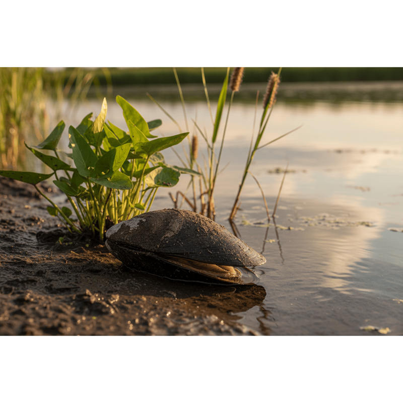 Aquifarm Moule Filtreuse - Moule Anodonte - Anodonte des rivières (Vijvermossel)