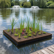 Aquifleur Plantes TAPIS FLOTTANT 1 x 1M - 25 PLANTES _ PERMET 25 POT DE 9CM