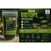 Aquifood Aquifood Biotope - Nourriture pour poissons indigènes & petits poissons - 600G - Vairons, Notropis, Goujons, ...