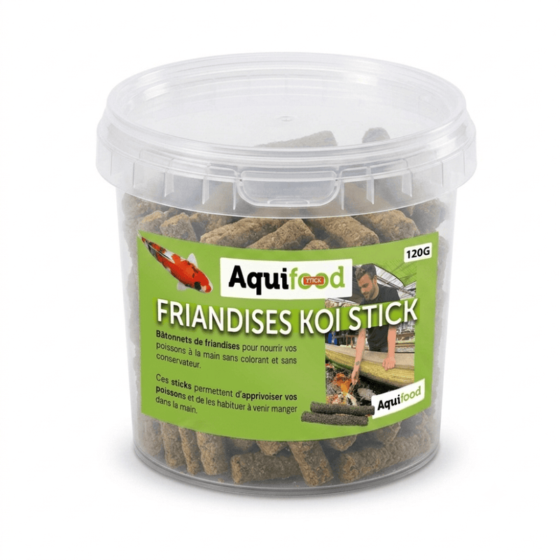 Aquifood Aquifood Koï Stick Friandises pour carpes koïs Aquifood  - 120G