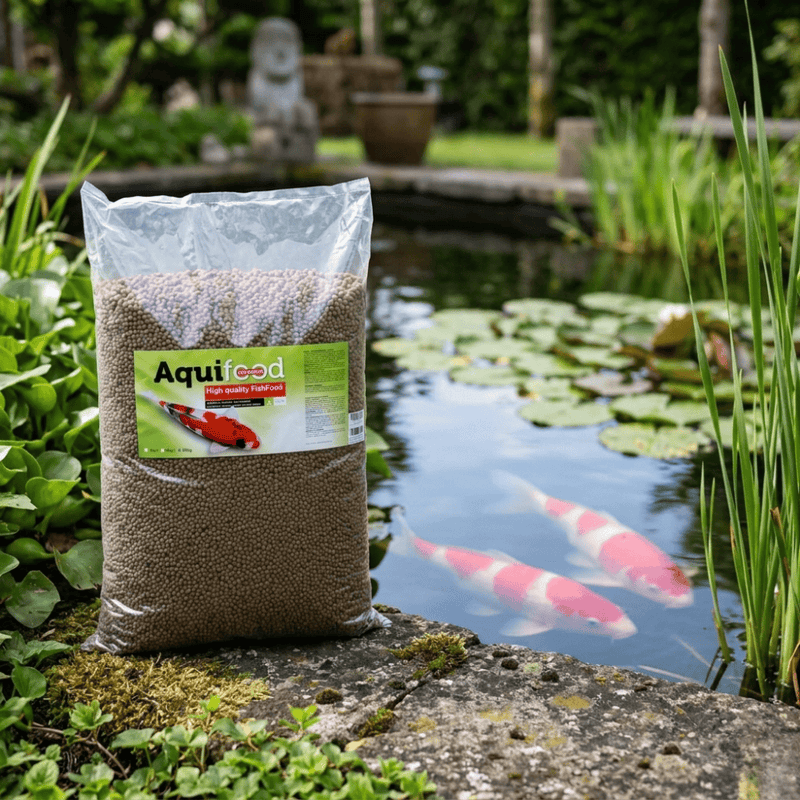 Aquifood Nourriture Aquifood - Medium 4-5mm sac de 10kg - Nourriture haute qualité Carpes Koïs pour toute la saison 2000000069104 DAFAQF410B