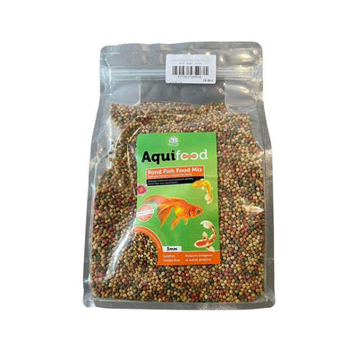 Aquifood Mangime per pesci da laghetto Mix - Galleggiante per pesci rossi - 3MM - 900G