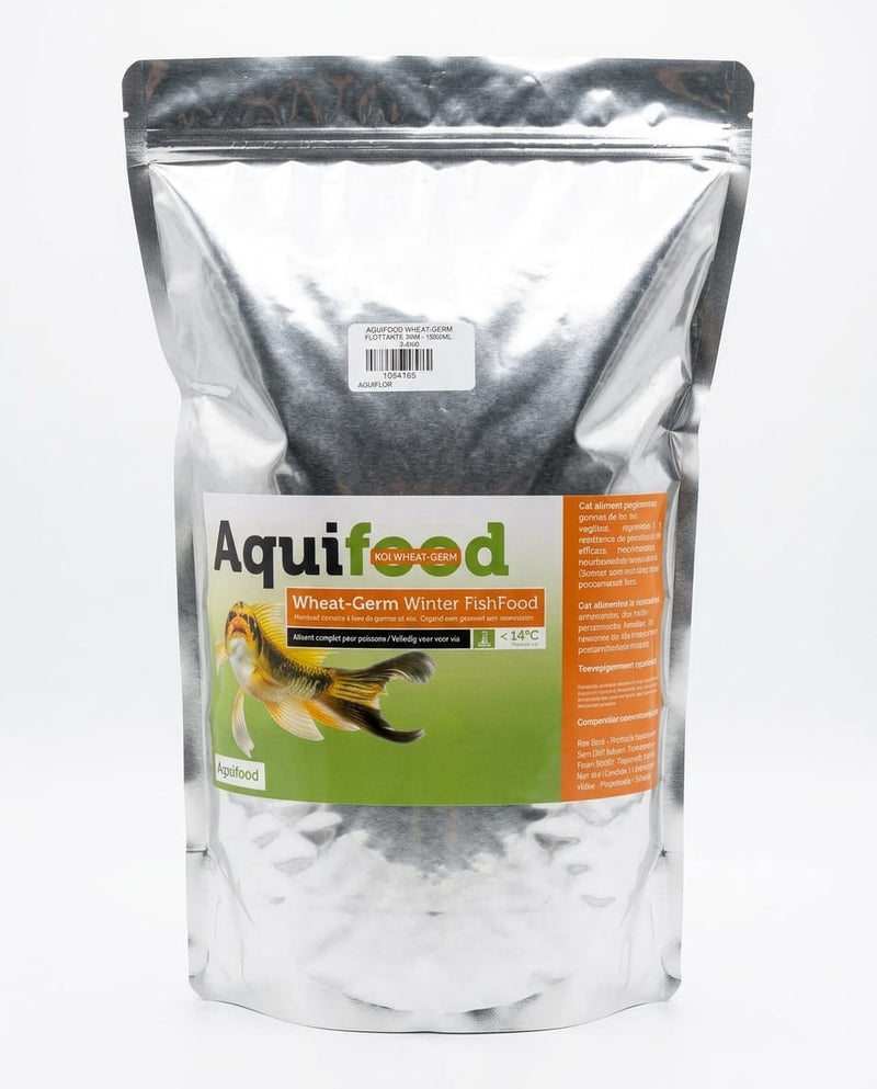 Aquifood Nourriture pour poissons Aquifood Wheat-Germ Winter Flottante 3MM - 8000ML - 3,4KG VR084