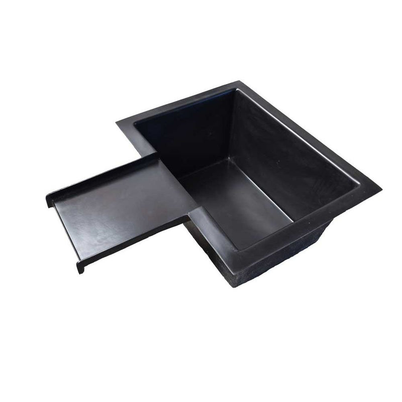 Filtre végétal en polyester avec cascade Aquigarden 80 × 60 × 35 cm — AQ2111-WTRVL