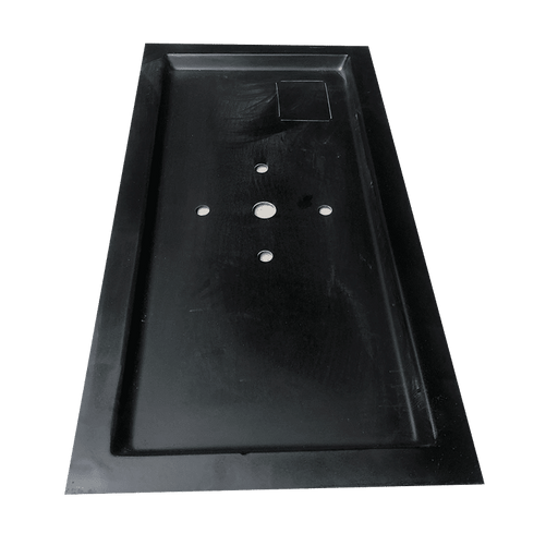 Couvercle en polyester pour bassin Aquigarden 140 × 70 cm — AQ4202-DKSL