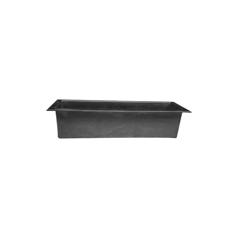Bassin préformé en polyester Aquigarden 220 × 80 × 50 cm — AQ4285