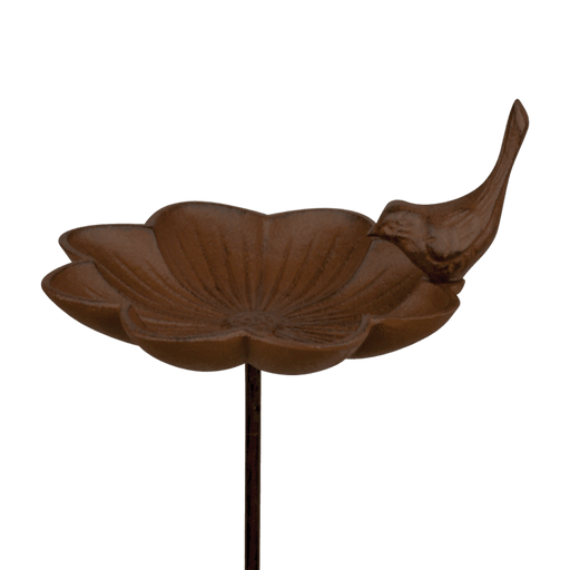 Aquigarden Bain d'oiseau à Piquer de 91CM de haut en Metal Fonte 8714982103353 FB302