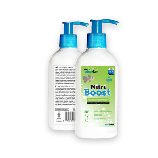 Aquipond Aquarium Bactéries d'aquarium Aquipond Aquarium Nitriboost 150ML - Bactéries nitrifiantes liquides pour aquariums 8715837040588 8715837040588