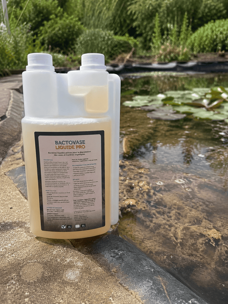 Aquipond Aquipond Bactovase Liquide - 1L - Agit sur les algues et la vase BACTOVAS01L