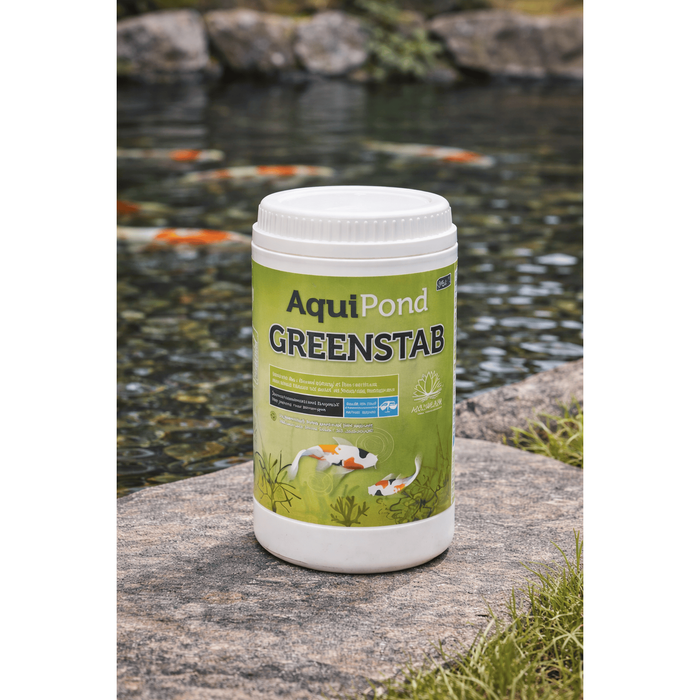 Aquipond Aquipond Greenstab - Traitement naturel contre les algues du bassin (même en hiver)