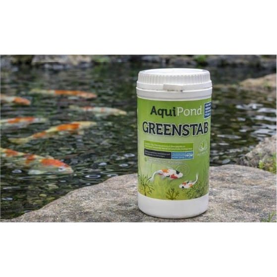 Aquipond Aquipond Greenstab - Traitement naturel contre les algues du bassin (même en hiver)