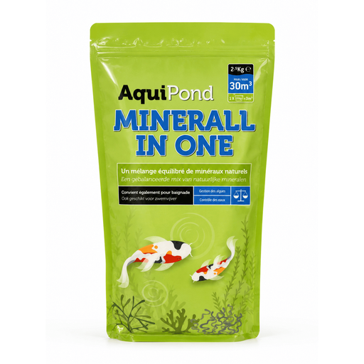 Aquipond Duretés Minerall in One Aquipond - Augmente GH & KH simultanément - 2.5KG pour traiter 30M³ 8721055520214 40150-2.5BS