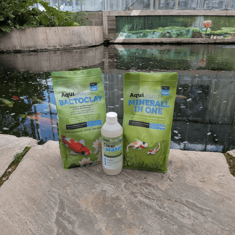 Aquipond Pack Eau Cristaline - la solution complète de 1 à 50m3