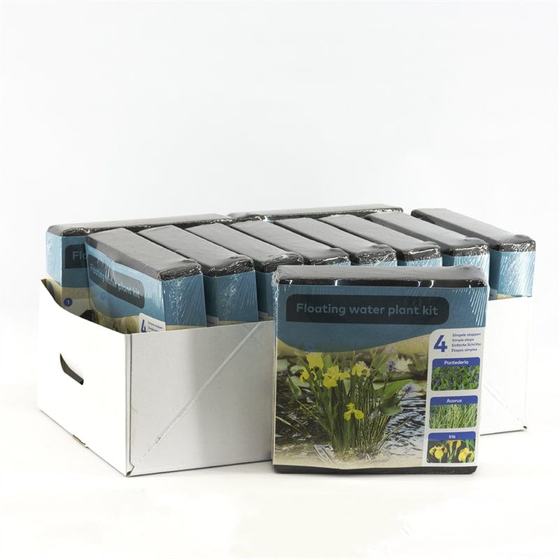Aquipond Plantes aquatiques Panier flottant Pontederia-Acorus-Iris - En kit tout-en-un - En panier flottant 8718226855701 20900