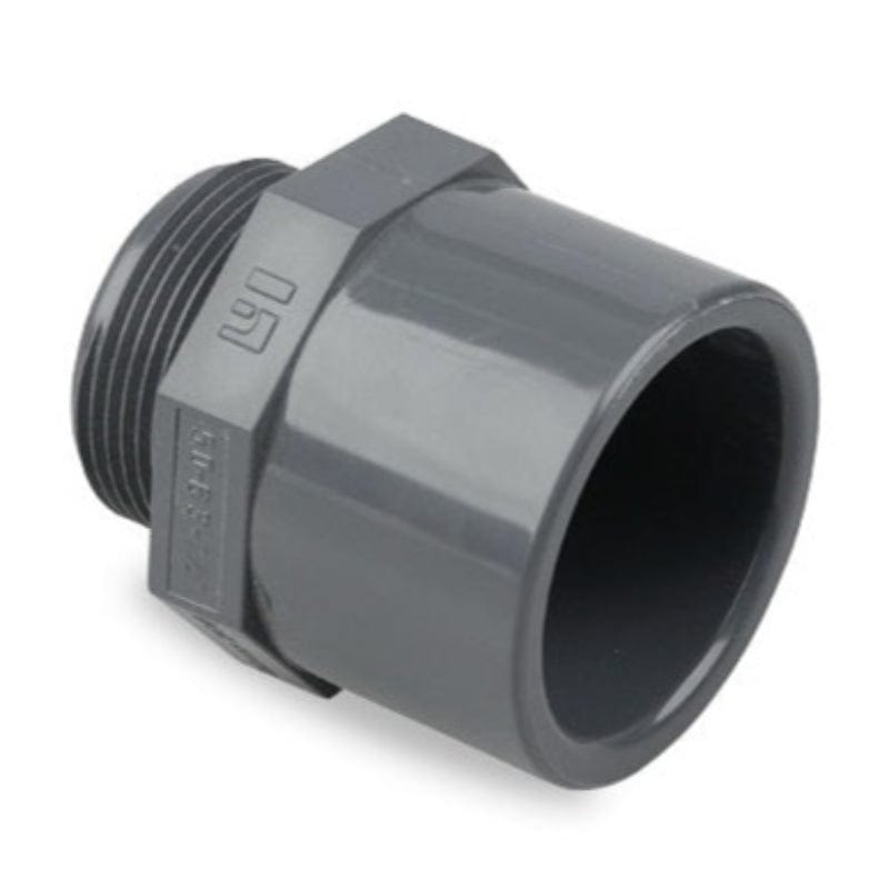 Aquitechnics PVC EMBOUT FILETÉ PVC 50-63 – 1"1/2 3917400099 1002753