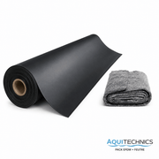 Aquitechnics Bâches EDPM Pack Bâche EPDM + Feutre Premium 400G/M² - Aquitechnics - Meilleure qualité du marché ! (Prix au M²) - Pondgard Quality