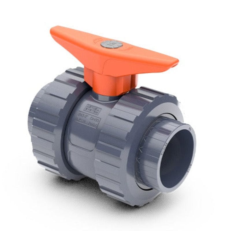 Aquitechnics PVC PTFE Bi-directionnelle – Vanne à bille Ø 63 mm 84818069 111D155