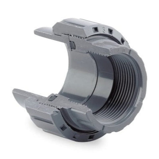 Aquitechnics PVC UNION 3 PIÈCES À COLLER / FILETÉE 1 1/2" – Ø 50 mm 3917400099 1002032