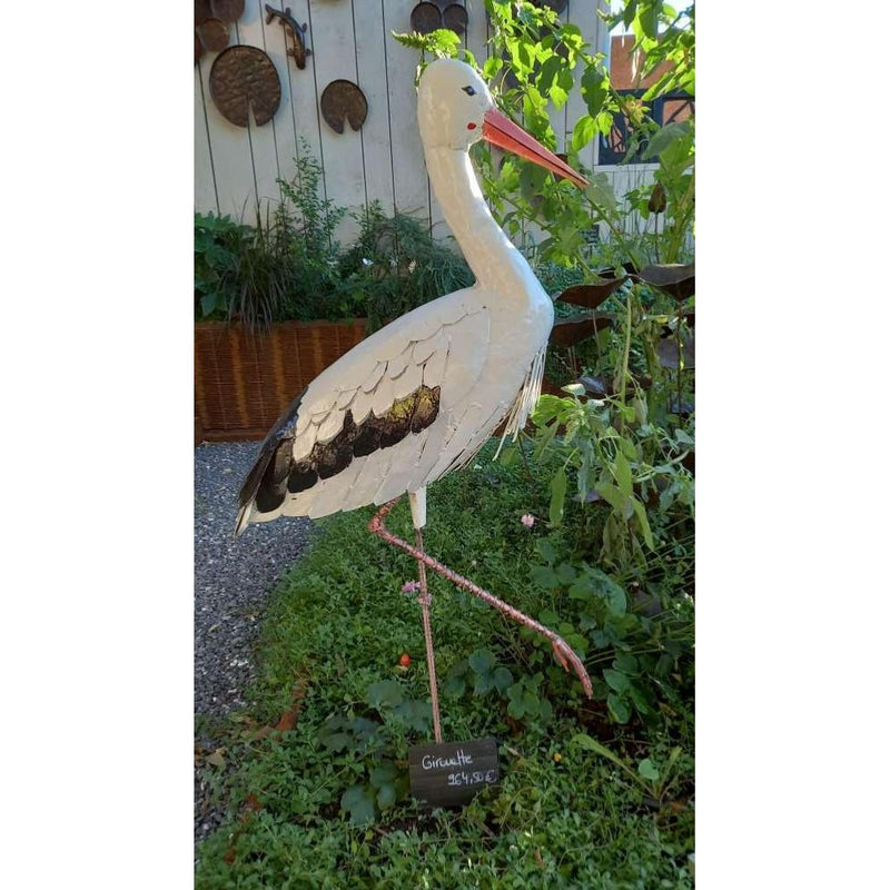 Cigogne blanche Girouette — AP12038