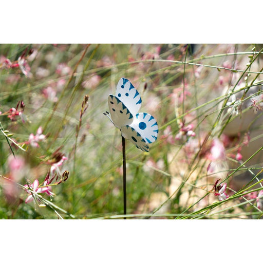Tuteur Papillon Atlantis (blanc et bleu) — AP16006