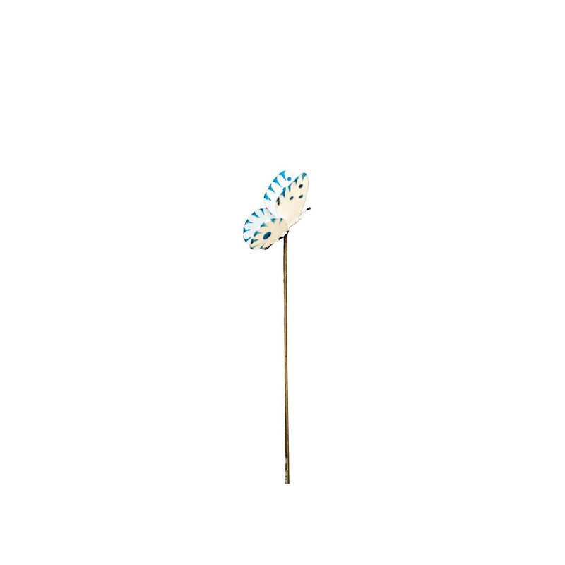 Tuteur Papillon Atlantis (blanc et bleu) — AP16006