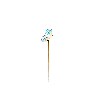 Tuteur Papillon Atlantis (blanc et bleu) — AP16006