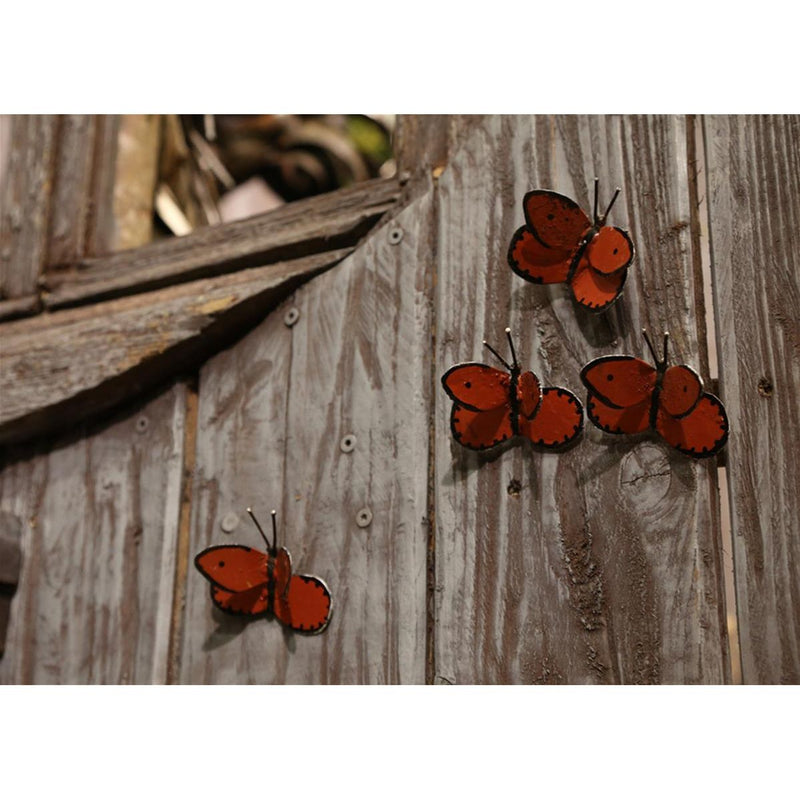 Papillon cuivré des marais (Orange) à fixer — AP19010