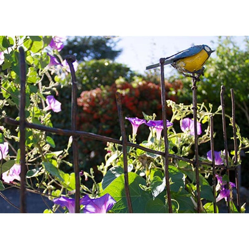 Barrière décorative avec oiseau au choix — Arrosoir & Persil — Mésange