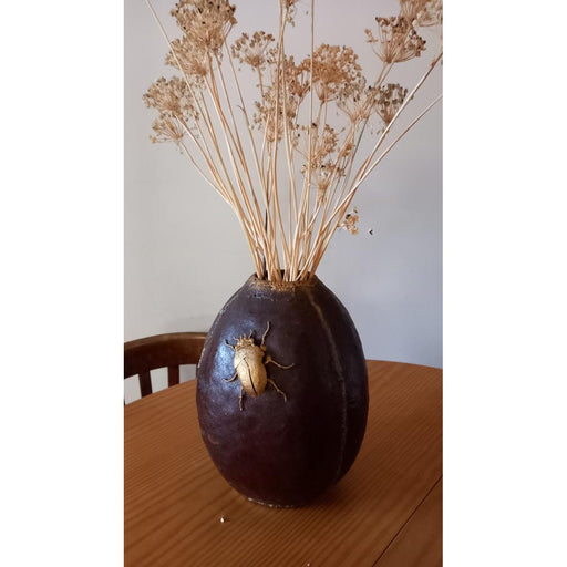 Vase scarabée doré — AP25022