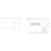 Astral Pool Cascade inox 316 - 300mm x 1½" 8420382502862 5577