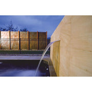 Astral Pool Lames d'eau Lame d'eau SilfFlow 30CM avec entrée en 50mm - Idéal pour pose dans les murs 9343609009106 45205