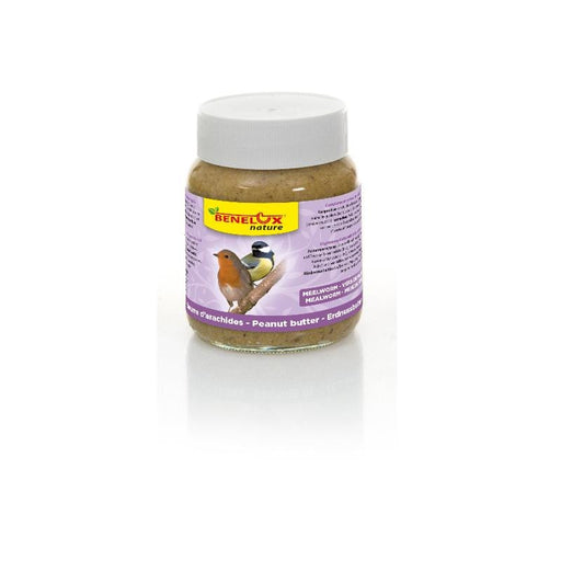 Benelux Nature Nourriture pour oiseaux BEURRE DE CACAHUETES+VERS DE FARINE 350 G OISEAUX DU CIEL 5400351011567 17549