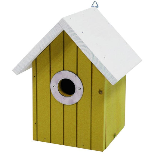 Benelux Nature Nichoirs NICHOIR TOIT BLANC JAUNE CLAIR 5400351170035 17003