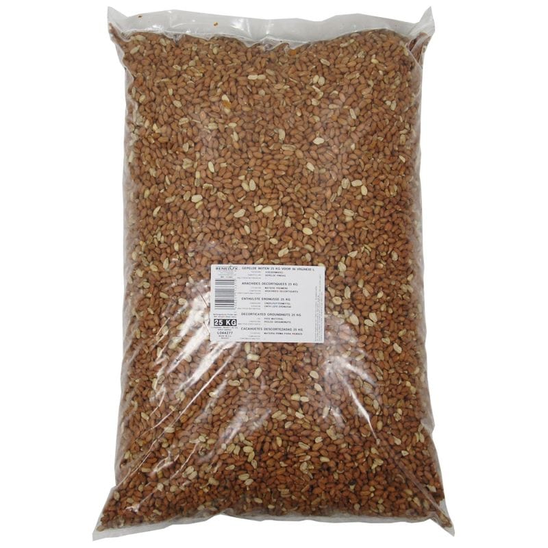 Birds Lovers Nourriture pour oiseaux Arachides (cacahuètes) décortiquées pour oiseaux du jardin - 25KG 5400351113315 1133001
